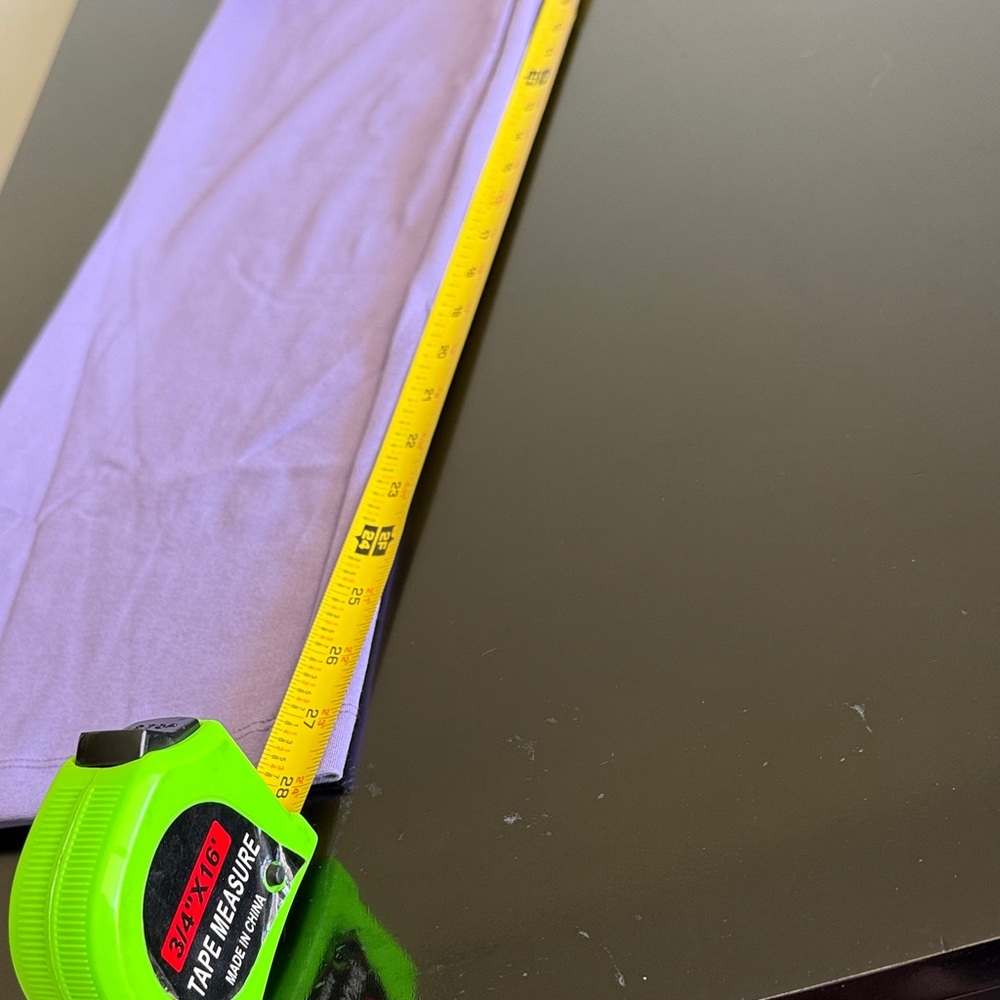 Purple It’s Magic Straight Slim Pants Size M NWT - Picture 6 of 9